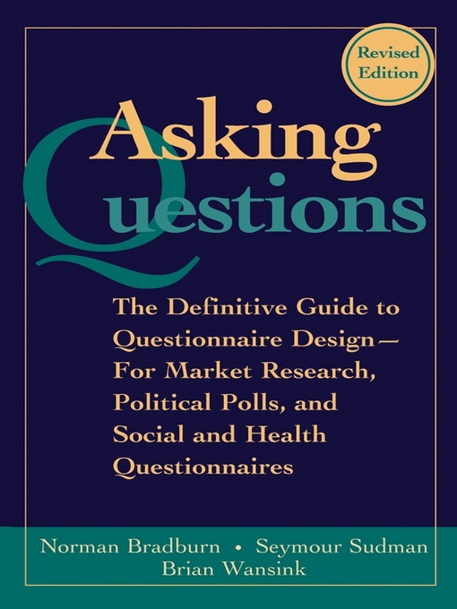 Title details for Asking Questions by Norman M. Bradburn - Available